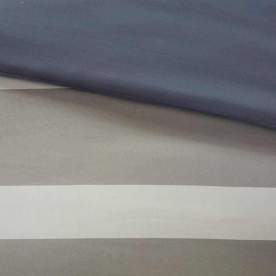 Olliix.com Comforters & Blankets - Marsden Complete Bed Set Including Sheets Blue & Gray Full