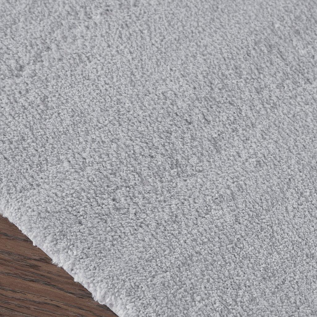 Olliix.com Bath Rugs - Marshmallow 20x30" Bath Rug Grey