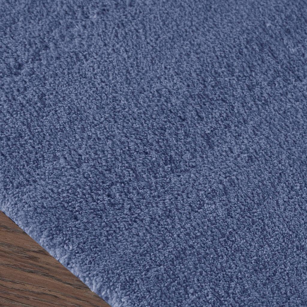 Olliix.com Bath Rugs - Marshmallow Bath Rug Navy