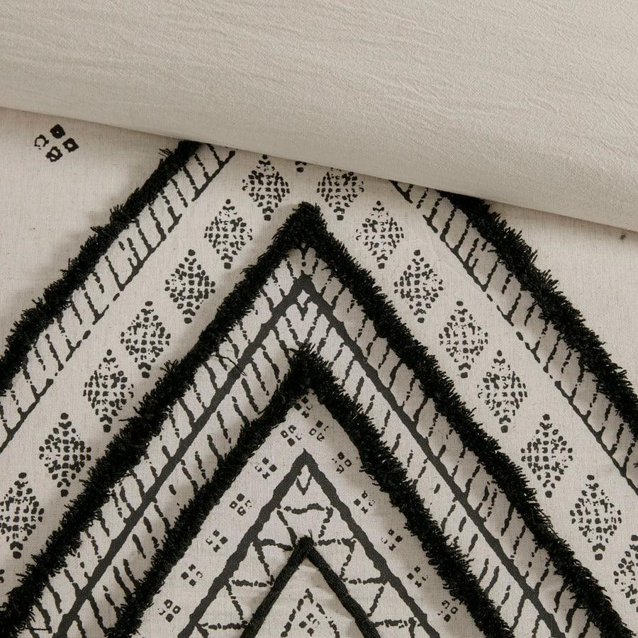 Olliix.com Comforters & Blankets - Marta 3 Piece Flax And Cotton Blended Comforter Set Natural King