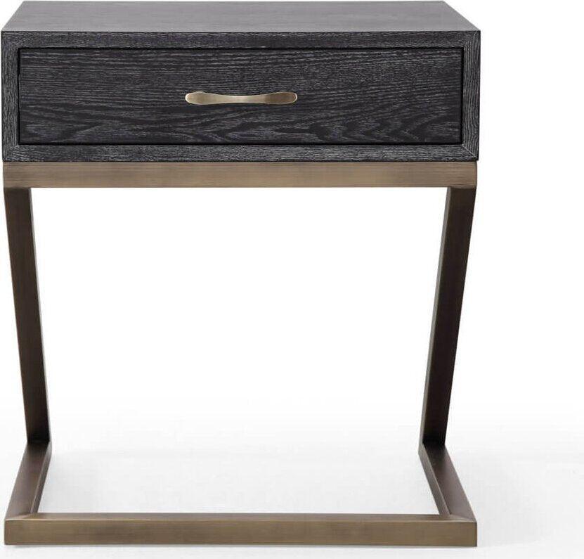 Tov Furniture Nightstands & Side Tables - Mason Side Table Black