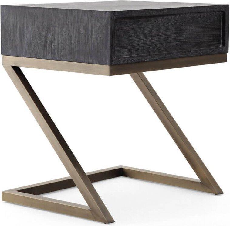 Tov Furniture Nightstands & Side Tables - Mason Side Table Black