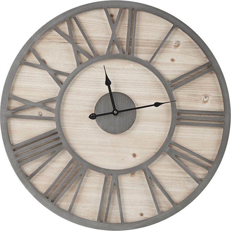 Olliix.com Clocks - Mason Wall Clock Natural