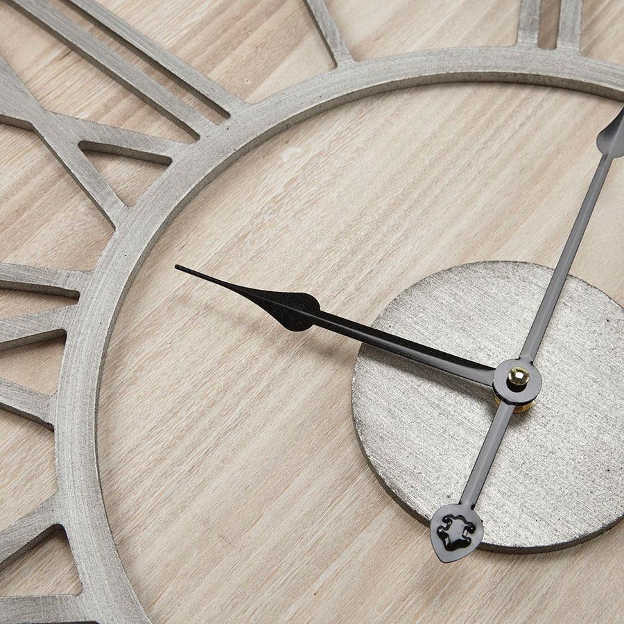 Olliix.com Clocks - Mason Wall Clock Natural