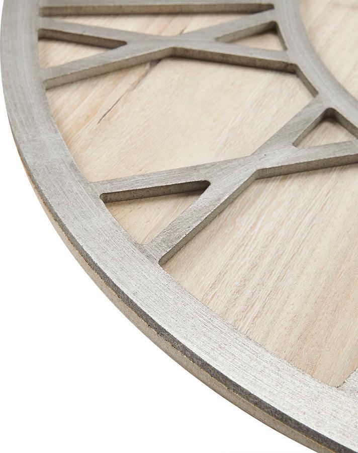 Olliix.com Clocks - Mason Wall Clock Natural