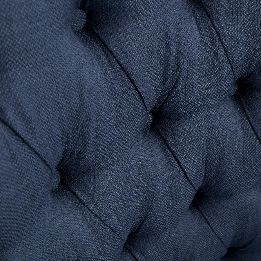 Olliix.com Accent Chairs - Mathis Swivel Glider Chair Blue