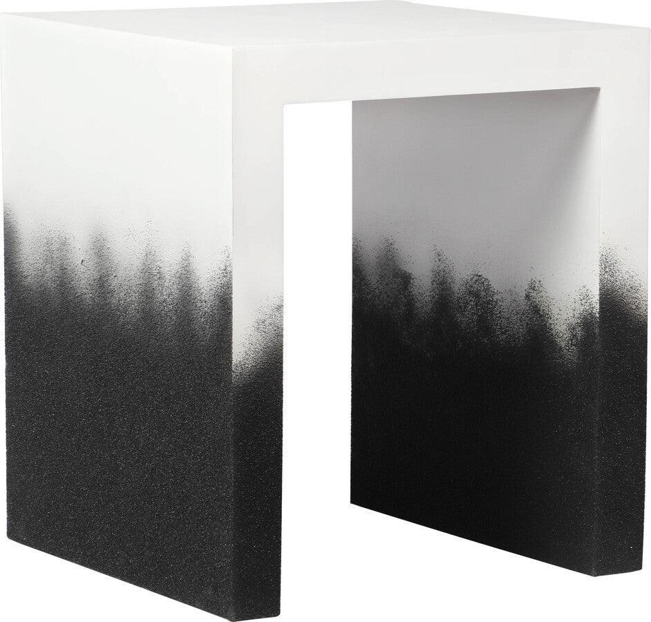 Tov Furniture Side & End Tables - Matra Black And White End Table