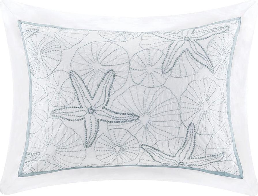 Olliix.com Comforters & Blankets - Maya Casual Bay Comforter Set White Full