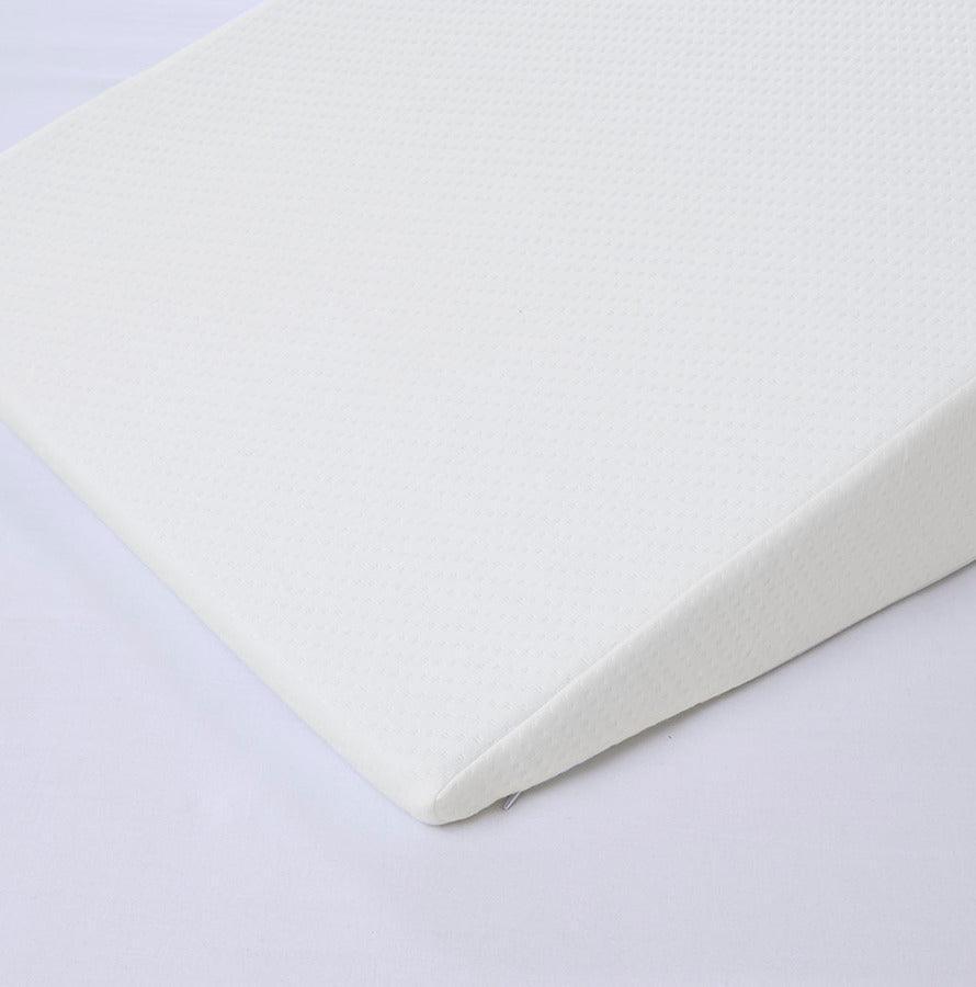 Olliix.com Pillows - Memory Casual Foam Wedge Pillow 22"W x 24"L x 7"H White