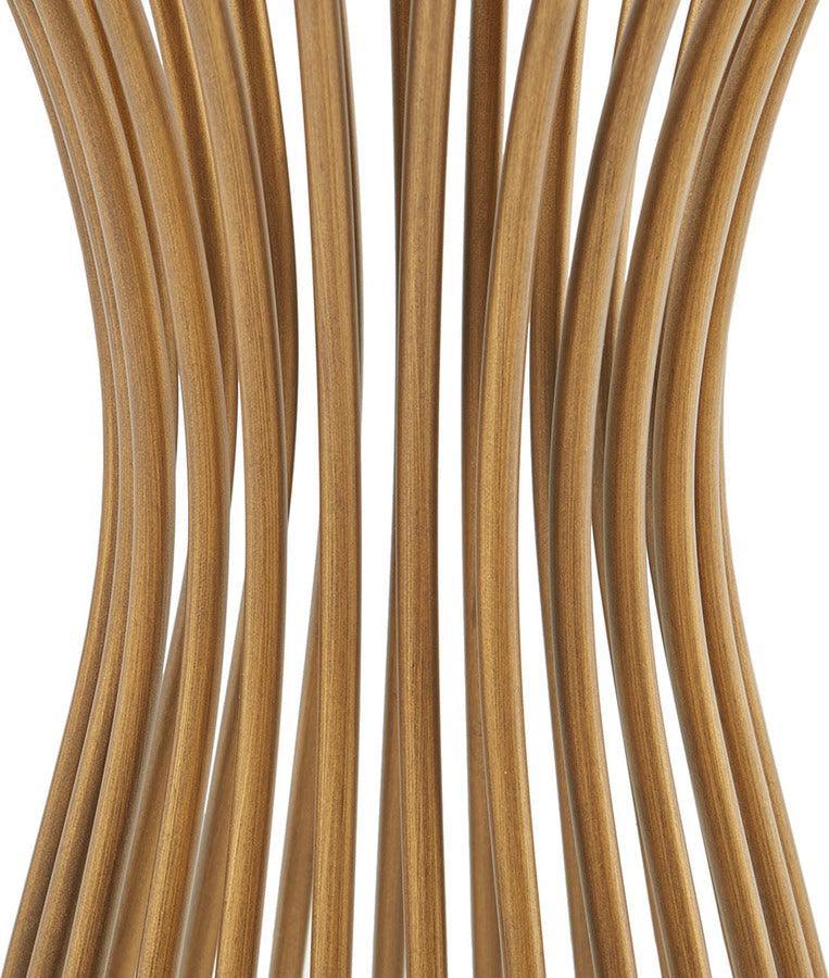 Olliix.com Side & End Tables - Mercer 30" Pedestal Bronze