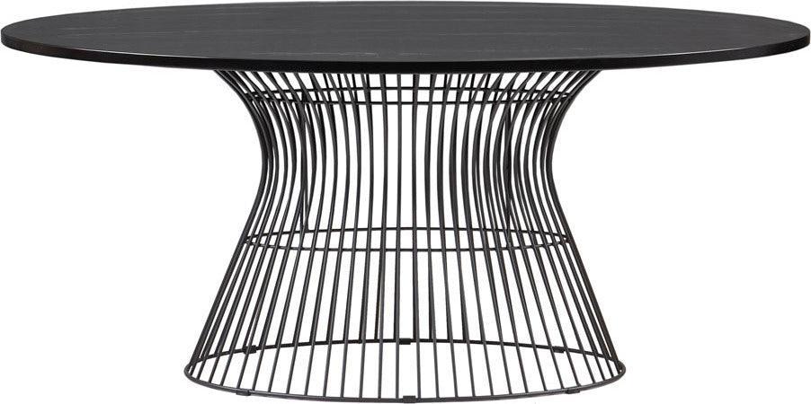 Olliix.com Dining Tables - Mercer Oval Dining Table Black