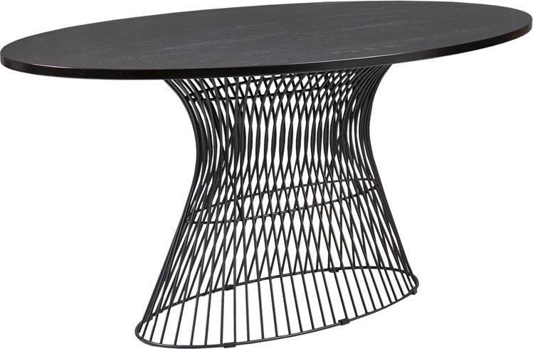 Olliix.com Dining Tables - Mercer Oval Dining Table Black
