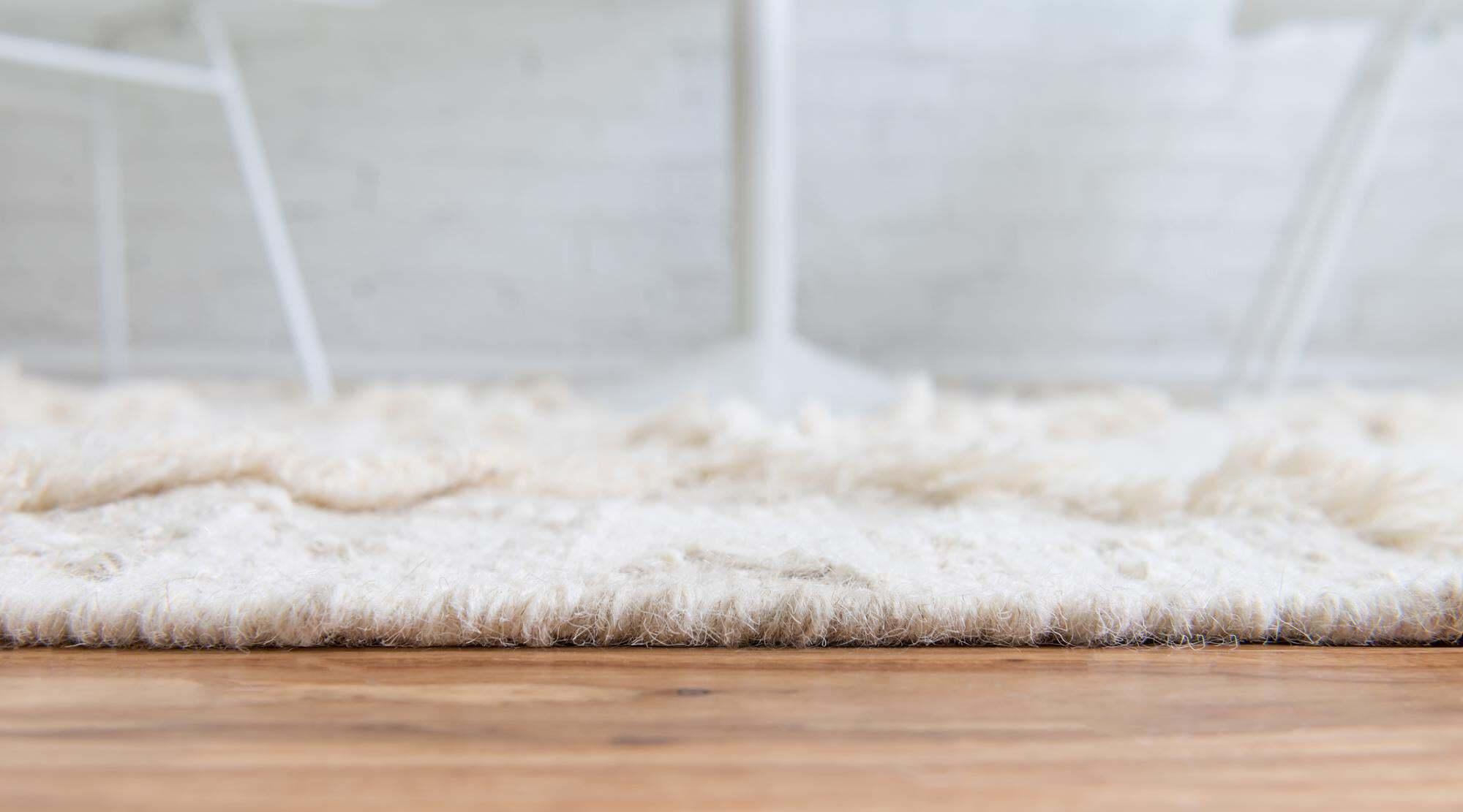 Unique Loom Indoor Rugs - Mesa Geometric Rectangular 8x10 Rug Ivory