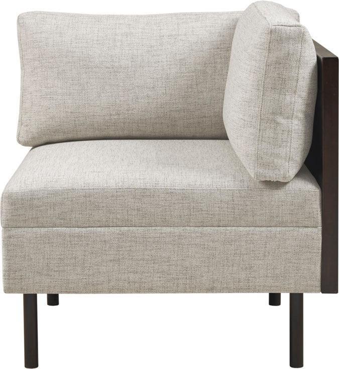 Olliix.com Accent Chairs - Metro Modular Corner Chair Brown