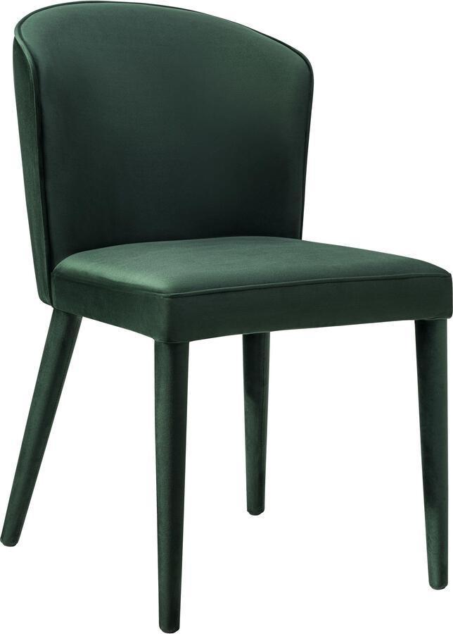 Tov Furniture Accent Chairs - Metropolitan Forest Green Velvet Chair