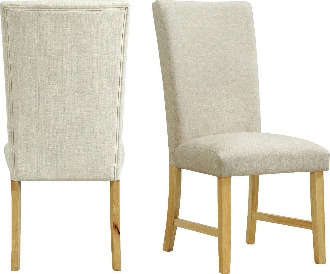 Elements Dining Chairs - Meyers Upholstered Dining Chair Set in Natural