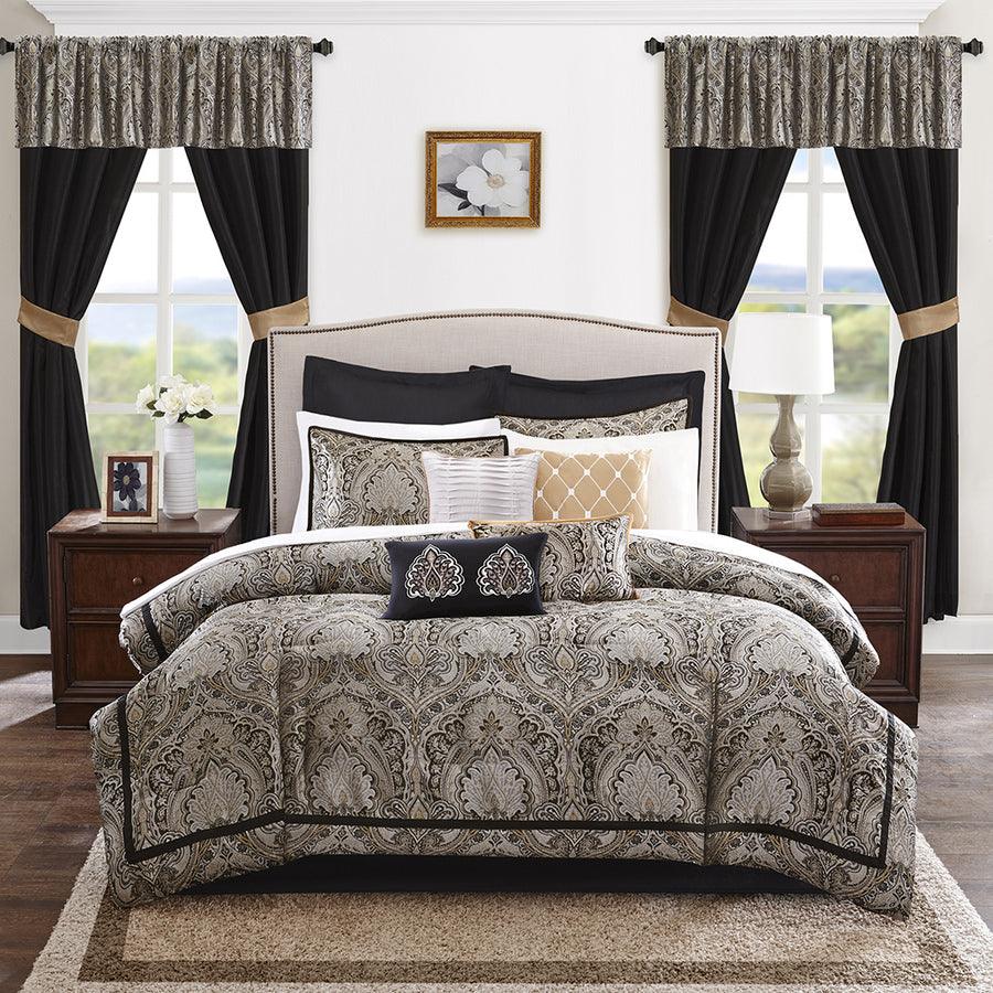 Olliix.com Comforters & Blankets - Michelle 24 Piece Room in a Bag