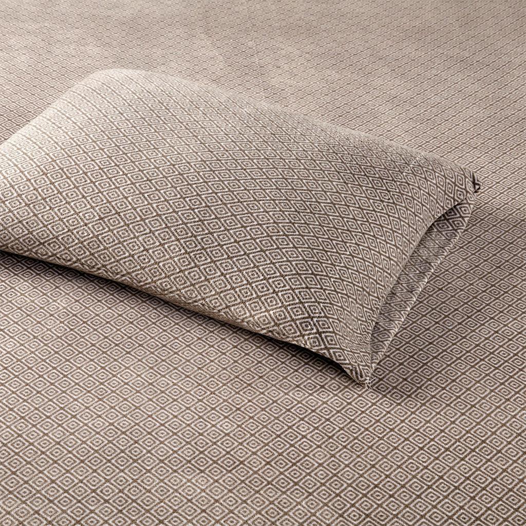 Olliix.com Sheets & Sheet Sets - Micro Fleece Twin Sheet Set Brown