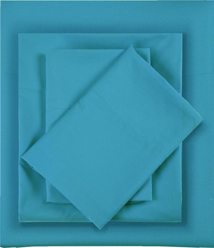 Olliix.com Sheets & Sheet Sets - Microfiber Full Sheet Set Teal