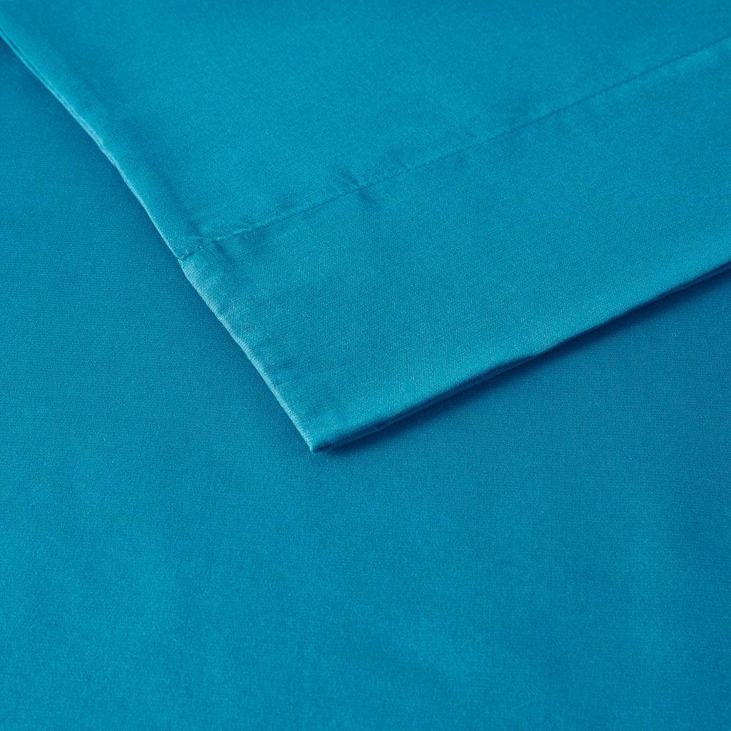 Olliix.com Sheets & Sheet Sets - Microfiber Full Sheet Set Teal