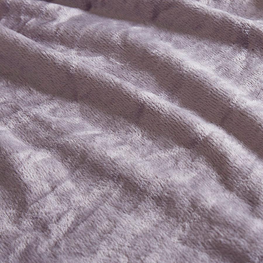 Olliix.com Comforters & Blankets - Microlight Blanket Full/Queen Purple