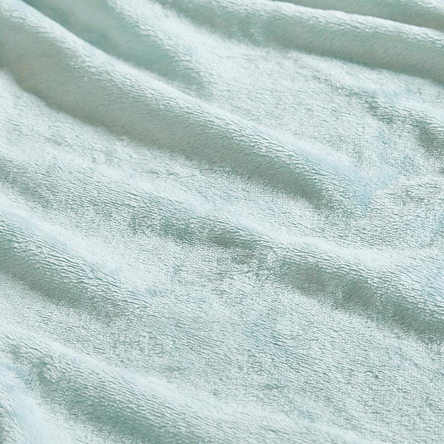 Olliix.com Comforters & Blankets - Microlight Blanket Twin Blue