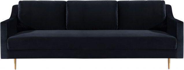 Tov Furniture Sofas & Couches - Milan Black Velvet Sofa