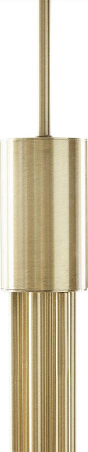 Olliix.com Ceiling Lights - Milo 6-Light Chandelier Antique Brass