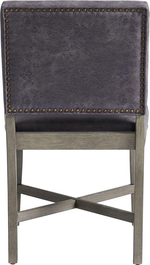 Elements Dining Chairs - Modesto Dining Side Chair Set in Grey
