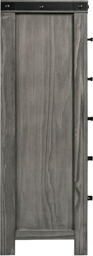 Elements Chest of Drawers - Montauk 5-Drawer Chest Gray