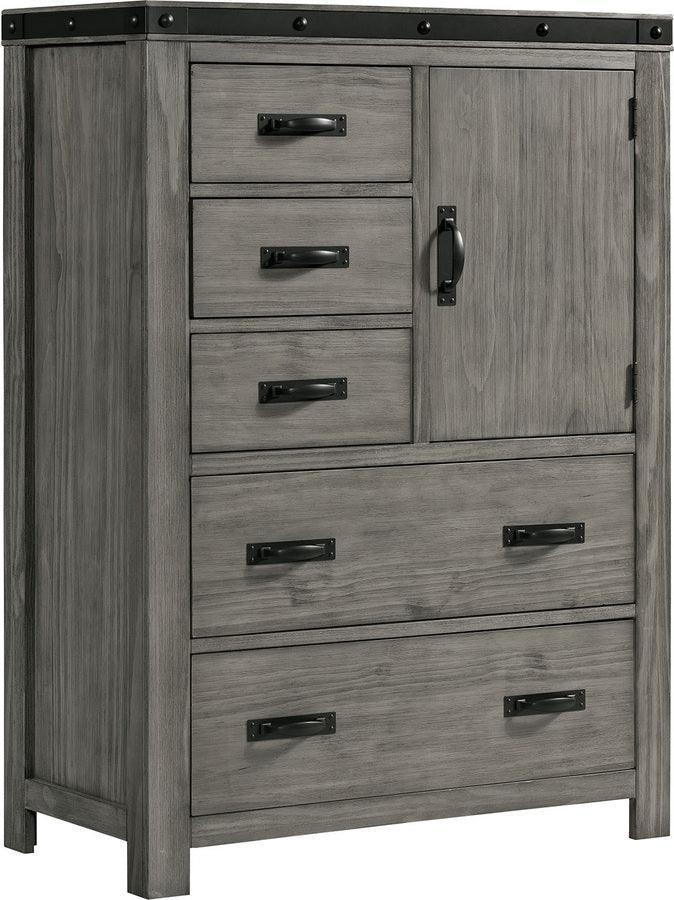 Elements Chest of Drawers - Montauk 5-Drawer Gentlemans Chest