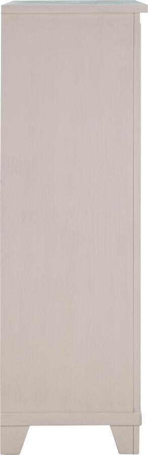 Tov Furniture Chest of Drawers - Montauk Weathered White Chest