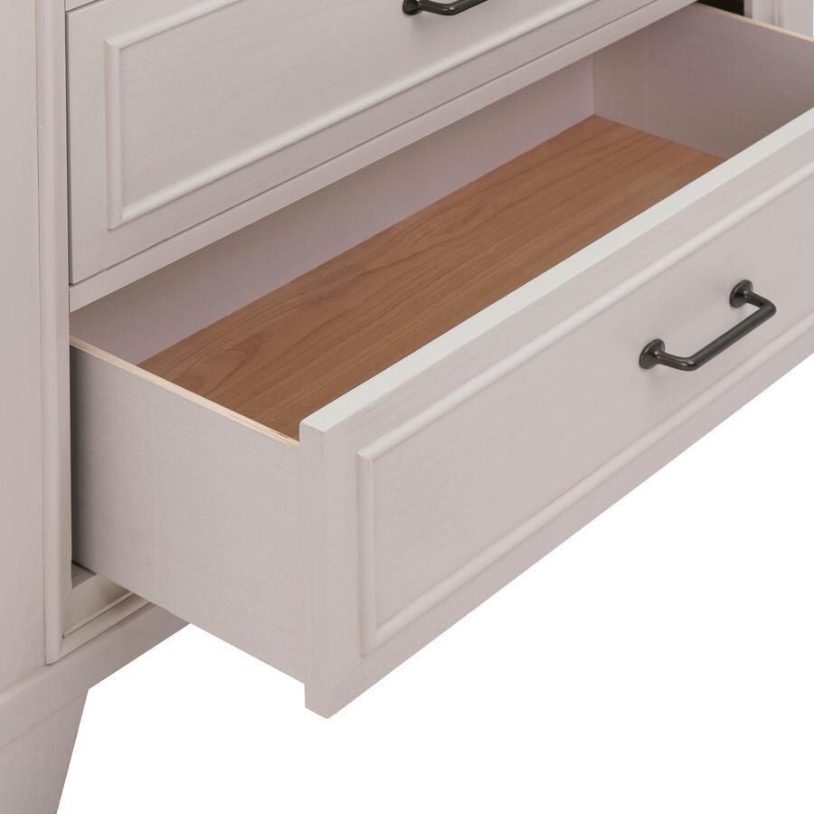 Tov Furniture Chest of Drawers - Montauk Weathered White Chest