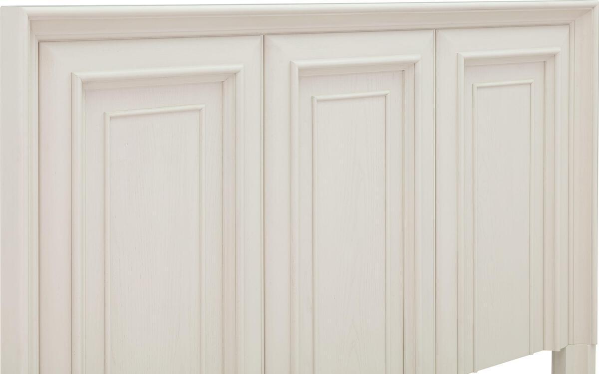 Tov Furniture Beds - Montauk Weathered White Queen Panel Bed
