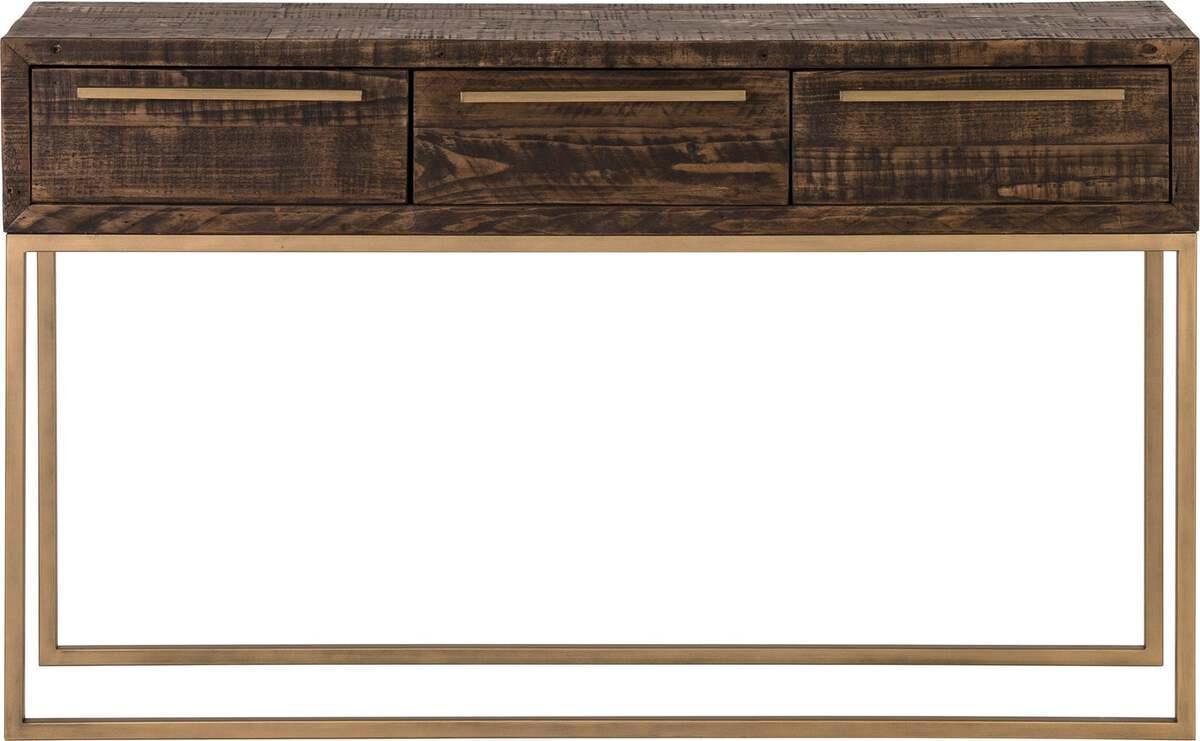 Alpine Furniture Consoles - Monterey Hall Table Smokey Taupe