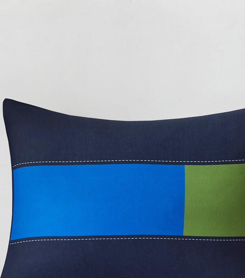 Olliix.com Comforters & Blankets - Morris Casual Stripe Printed Comforter Set Multi Twin