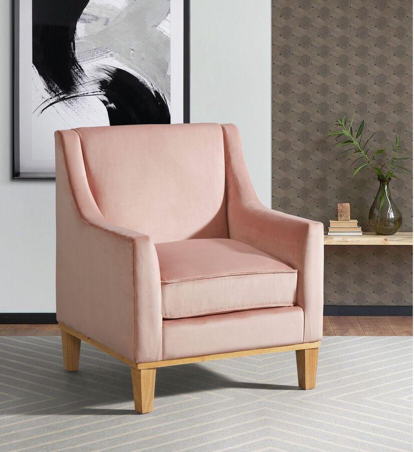 Elements Accent Chairs - Moxie Chair in Blush