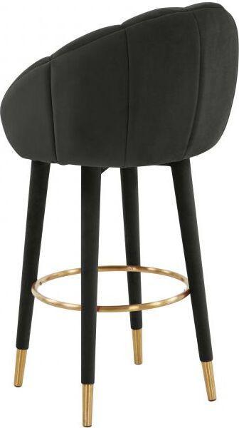 Tov Furniture Barstools - Myla Black Swivel Bar Stool