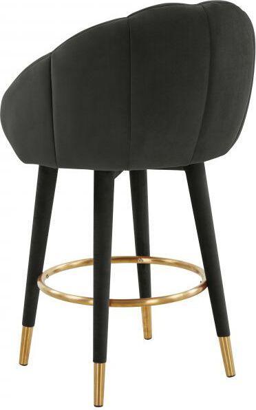 Tov Furniture Barstools - Myla Black Swivel Counter Stool