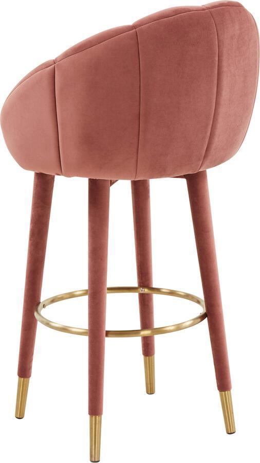 Tov Furniture Barstools - Myla Salmon Swivel Bar Stool Salmon