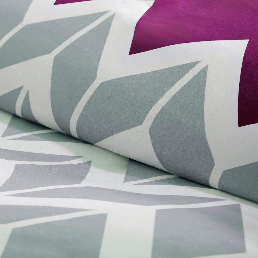 Olliix.com Comforters & Blankets - Nadia 26 " W Comforter Set Purple Twin/Twin XL