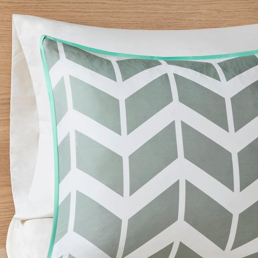 Olliix.com Comforters & Blankets - Nadia Comforter Set Teal King/Cal King