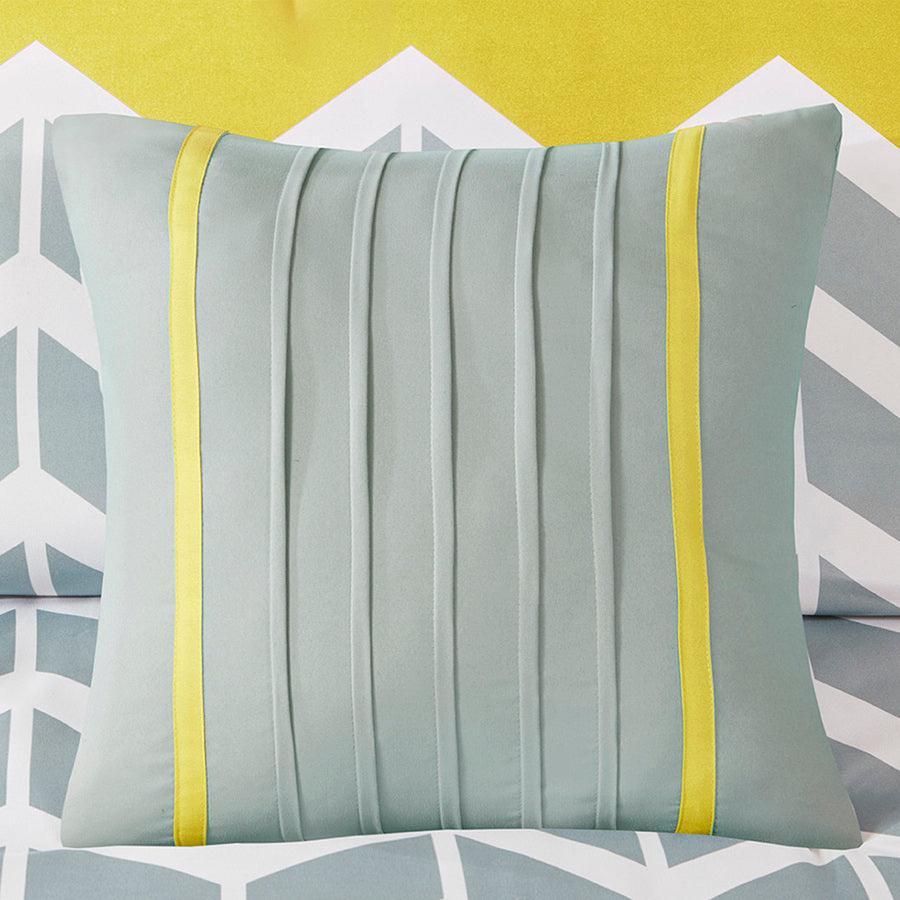 Olliix.com Comforters & Blankets - Nadia Comforter Set Yellow Full/Queen