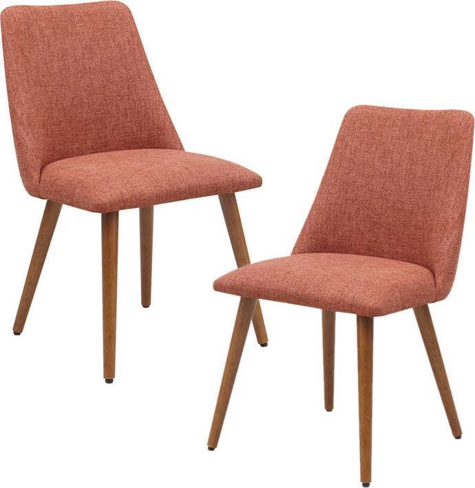 Olliix.com Dining Chairs - Nadia Dining Chair Set of 2 Walnut