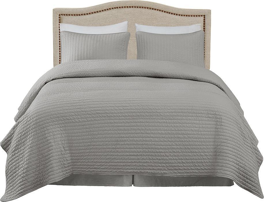 Olliix.com Headboards - Nadine Transitional Upholstery Headboard 63.75W x 3.50"D x 52.50"H to 56.50"H Natural