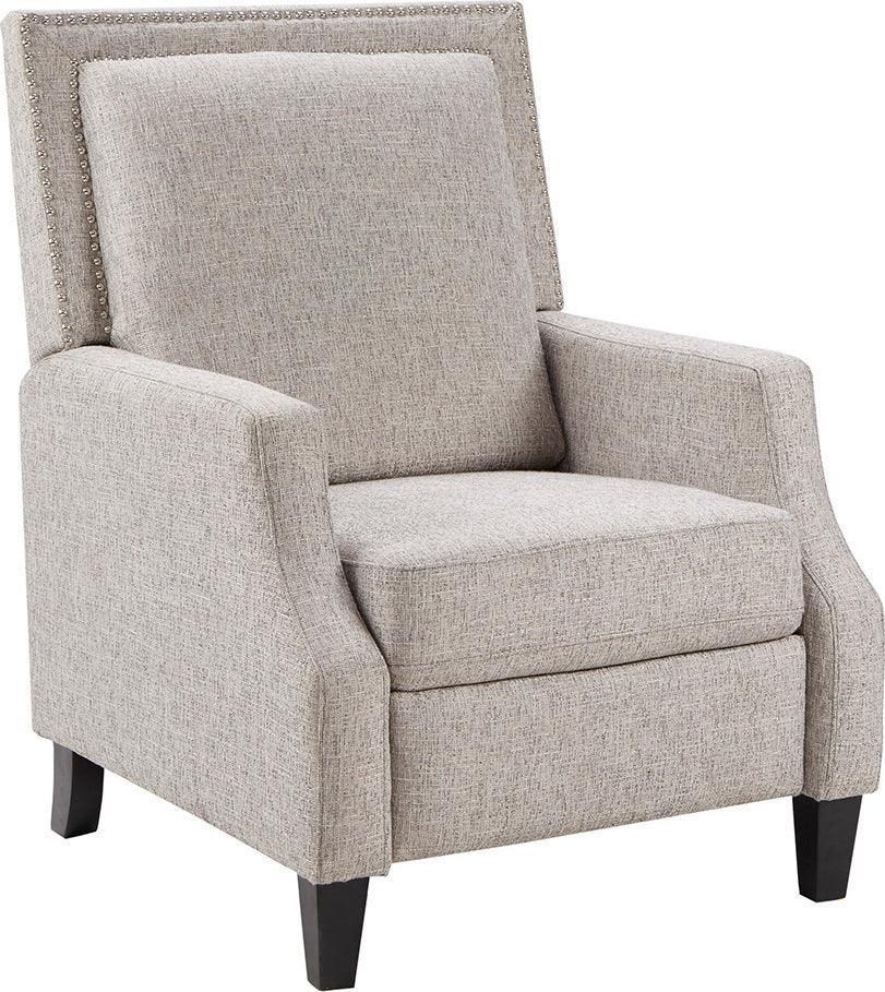 Olliix.com Recliners - Naomi Push Back Recliner Gray