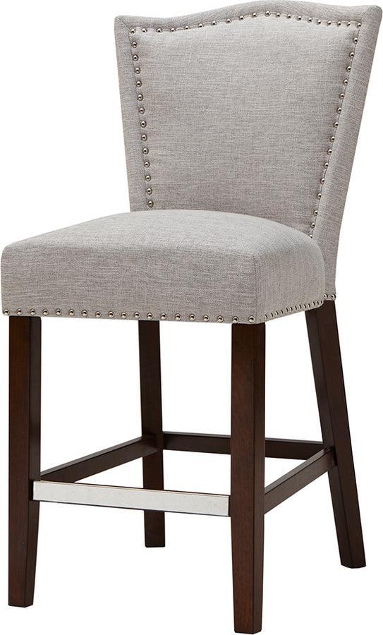 Olliix.com Barstools - Nate Counter Stool Gray Multi