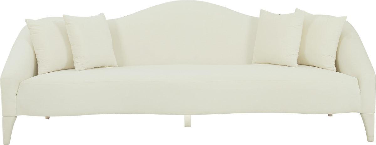 Tov Furniture Sofas & Couches - Naya Cream Velvet Sofa