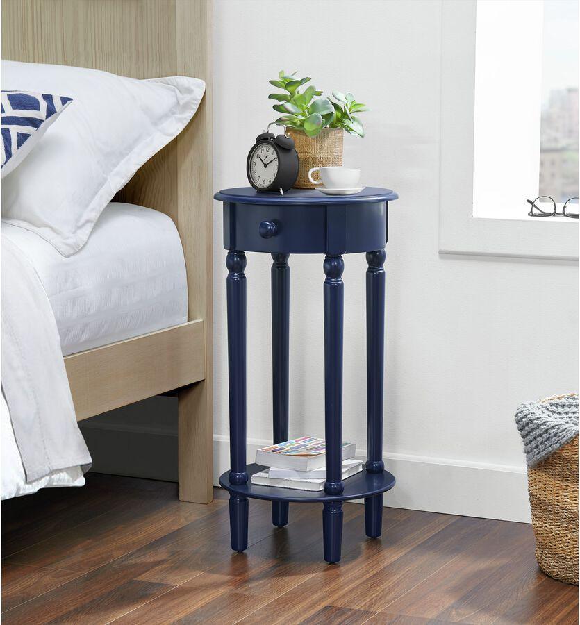 Elements Nightstands & Side Tables - Neo Side Table in Blue