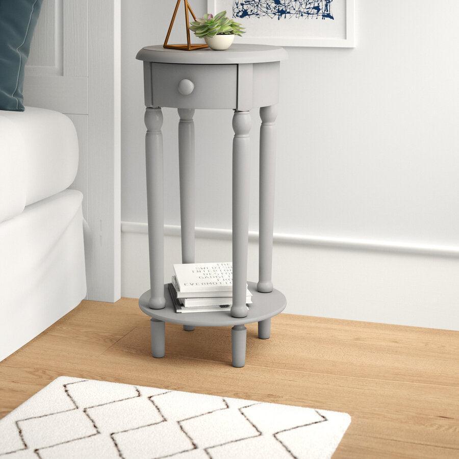 Elements Nightstands & Side Tables - Neo Side Table in Grey